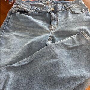 Maurices Light Wash Straight Leg Jeans